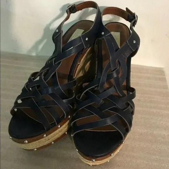 Ralph sandals navy 8 - Picture 2 of 4